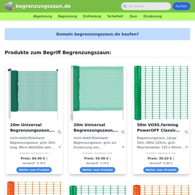 Screenshot begrenzungszaun.de