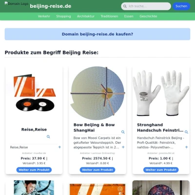 Screenshot beijing-reise.de
