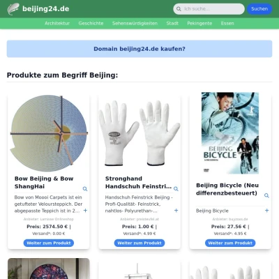Screenshot beijing24.de
