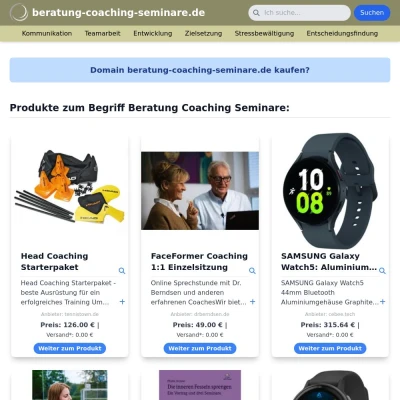 Screenshot beratung-coaching-seminare.de