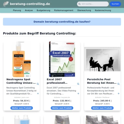 Screenshot beratung-controlling.de
