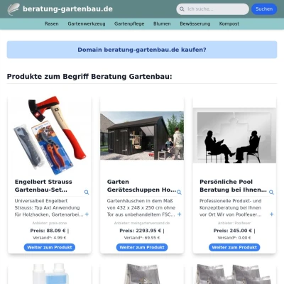Screenshot beratung-gartenbau.de