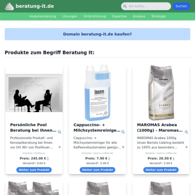 Screenshot beratung-it.de