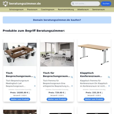 Screenshot beratungszimmer.de