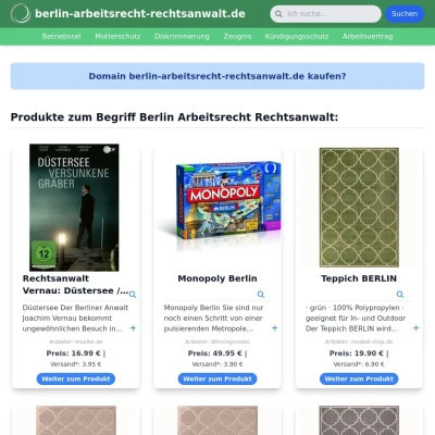 Screenshot berlin-arbeitsrecht-rechtsanwalt.de