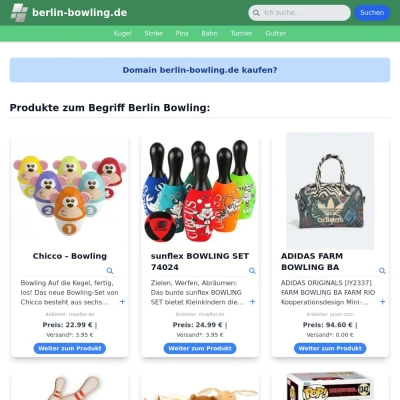 Screenshot berlin-bowling.de