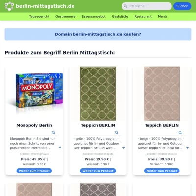 Screenshot berlin-mittagstisch.de
