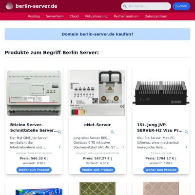 Screenshot berlin-server.de