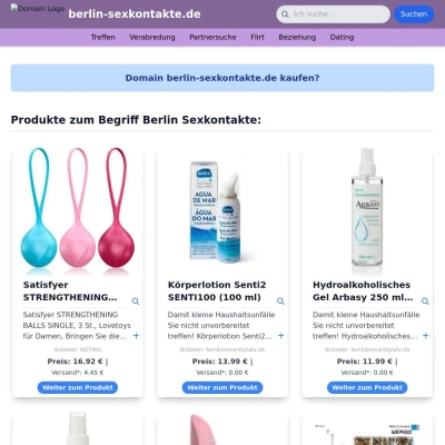 Screenshot berlin-sexkontakte.de