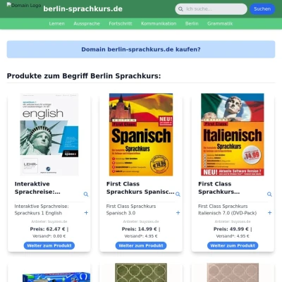 Screenshot berlin-sprachkurs.de