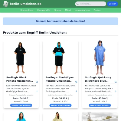 Screenshot berlin-umziehen.de