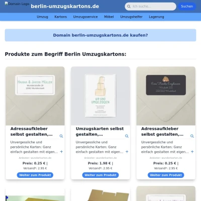 Screenshot berlin-umzugskartons.de