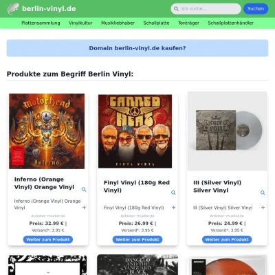 Screenshot berlin-vinyl.de