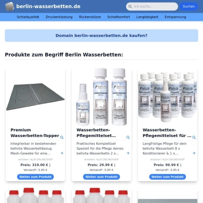 Screenshot berlin-wasserbetten.de