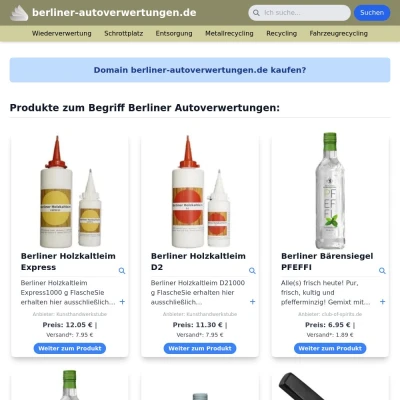 Screenshot berliner-autoverwertungen.de