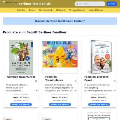Screenshot berliner-familien.de