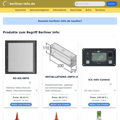 Screenshot berliner-info.de