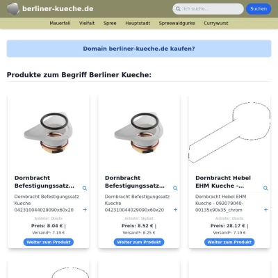 Screenshot berliner-kueche.de