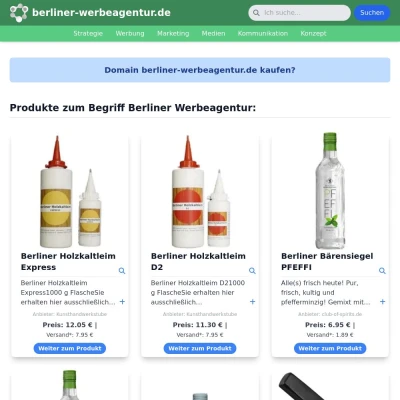 Screenshot berliner-werbeagentur.de