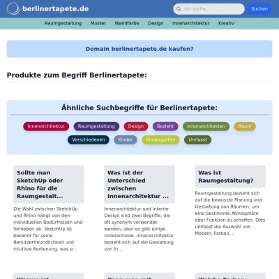 Screenshot berlinertapete.de