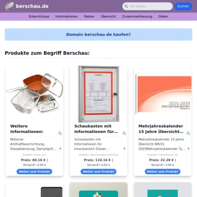 Screenshot berschau.de