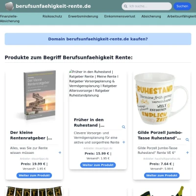 Screenshot berufsunfaehigkeit-rente.de