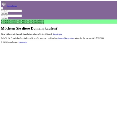 Screenshot bespielbar.de