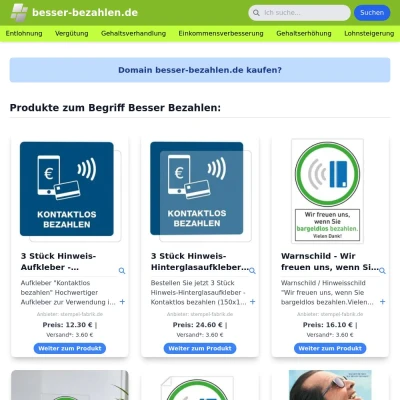 Screenshot besser-bezahlen.de