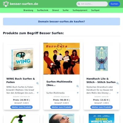 Screenshot besser-surfen.de