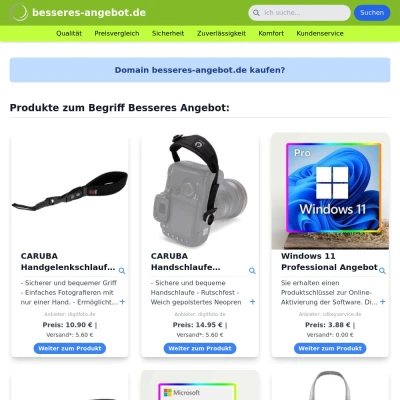 Screenshot besseres-angebot.de