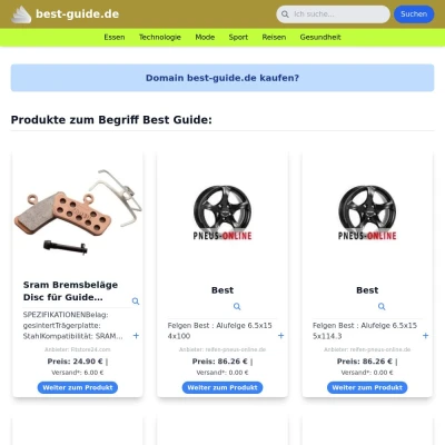 Screenshot best-guide.de