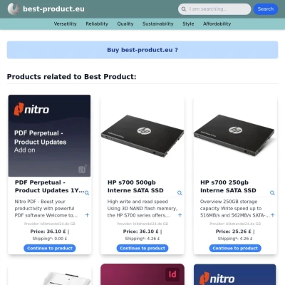 Screenshot best-product.eu