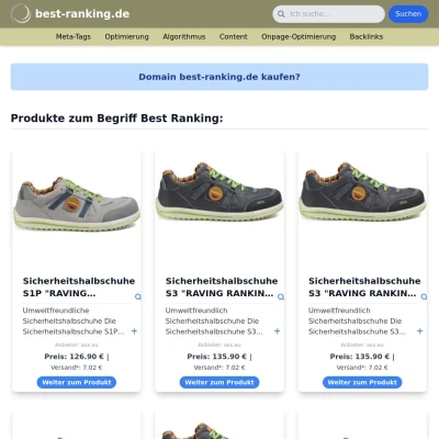 Screenshot best-ranking.de