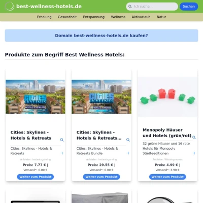 Screenshot best-wellness-hotels.de