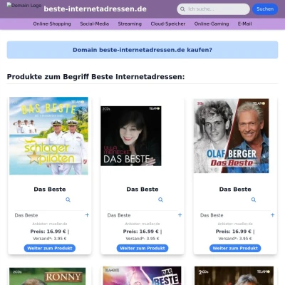 Screenshot beste-internetadressen.de