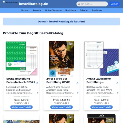 Screenshot bestellkatalog.de