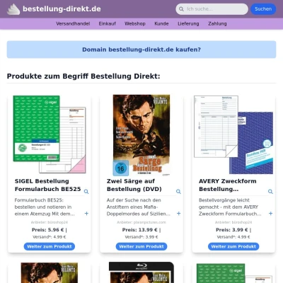 Screenshot bestellung-direkt.de