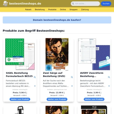 Screenshot besteonlineshops.de