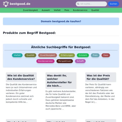 Screenshot bestgood.de