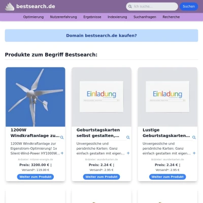 Screenshot bestsearch.de