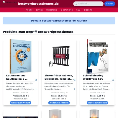 Screenshot bestwordpressthemes.de