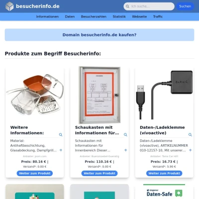 Screenshot besucherinfo.de