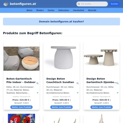 Screenshot betonfiguren.at