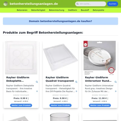 Screenshot betonherstellungsanlagen.de