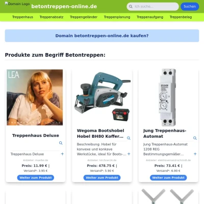 Screenshot betontreppen-online.de