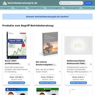 Screenshot betriebsberatung24.de