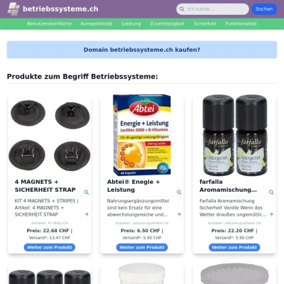 Screenshot betriebssysteme.ch