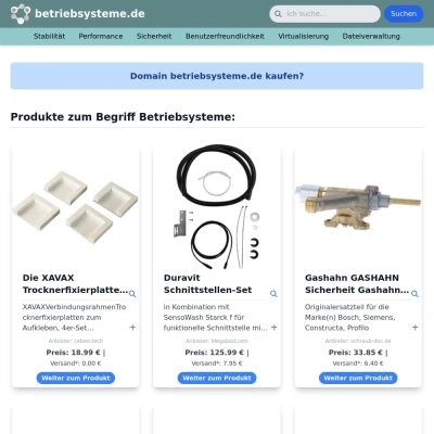 Screenshot betriebsysteme.de