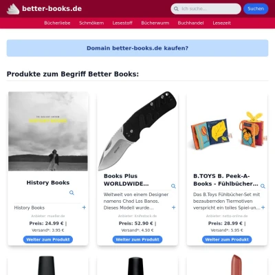 Screenshot better-books.de