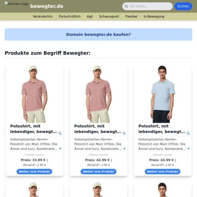 Screenshot bewegter.de